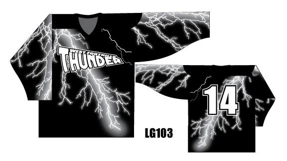 Lightning Lacrosse Jersey Color Combo 103