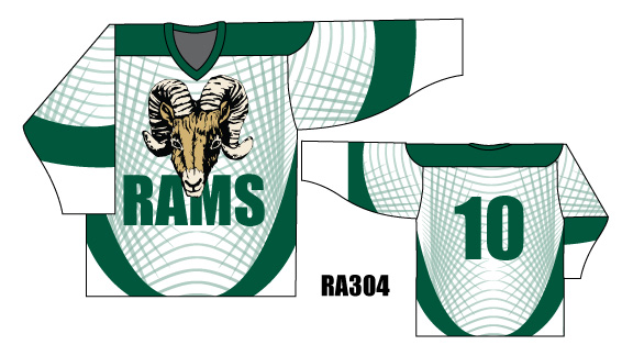 Radial Lacrosse Jersey Color Combo 304