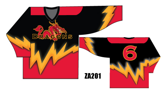 Zap Lacrosse Jersey Color Combo 201